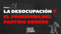 La desocupación y el programa del partido obrero