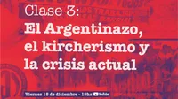 El argentinazo, kirchnerismo y la crisis actual