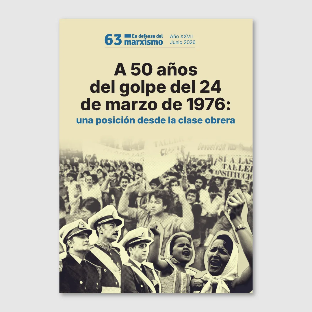 tapa de En Defensa del Marxismo N° 63