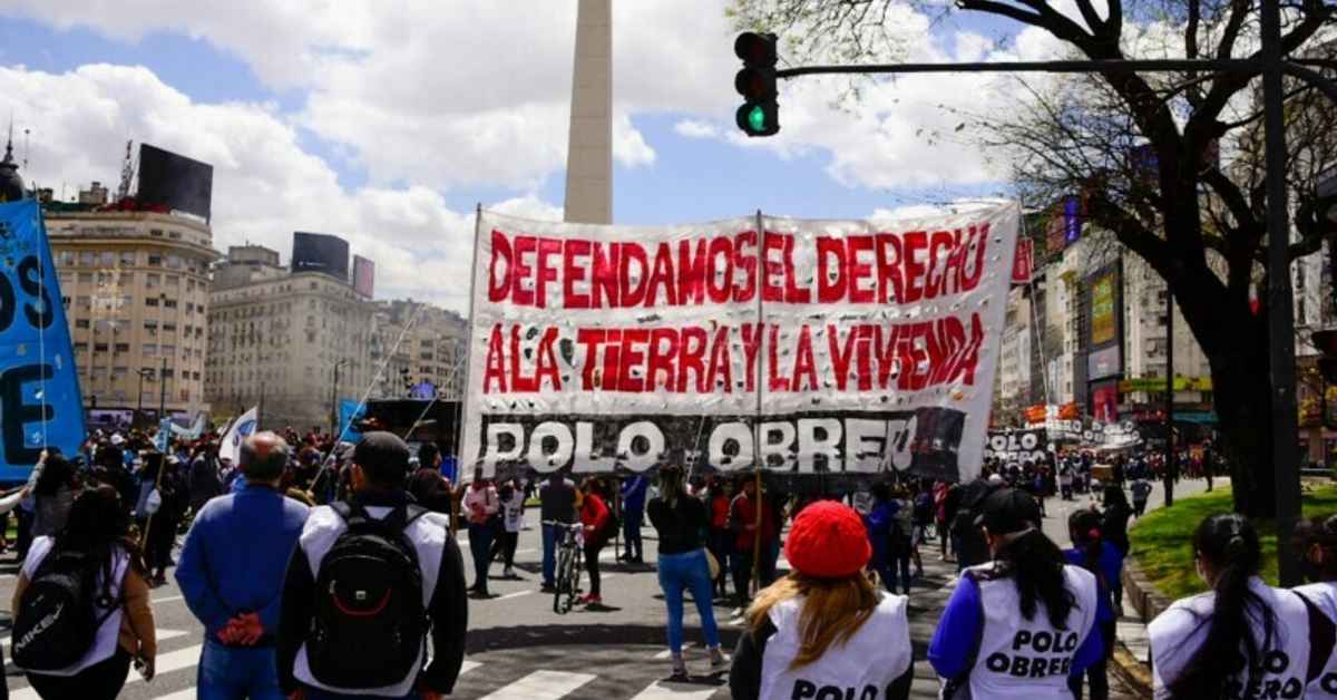 imagen de la nota El movimiento piquetero y el alcance revolucionario de la lucha por tierra y vivienda