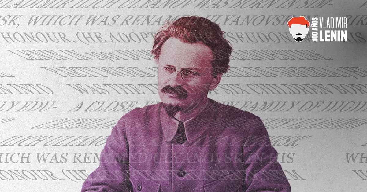 imagen de la nota Biografía de Lenin por León Trotsky (publicada en la Enciclopedia Britanica)