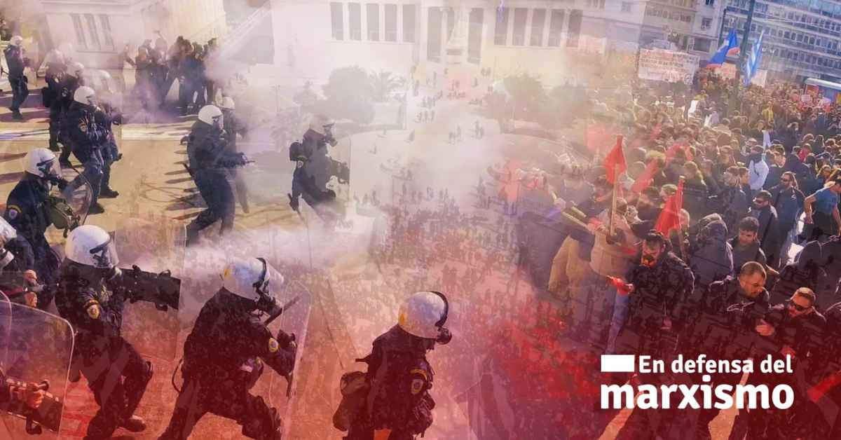 imagen de la nota La poderosa lucha del movimiento estudiantil en Grecia