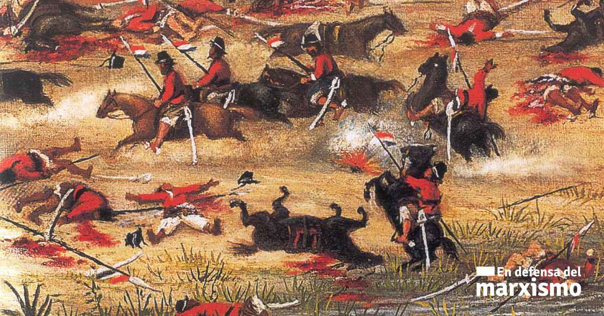 imagen de la nota La Guerra de la Triple Alianza: La burguesía argentina y brasileña con el apoyo financiero inglés, hunden en sangre al pueblo paraguayo
