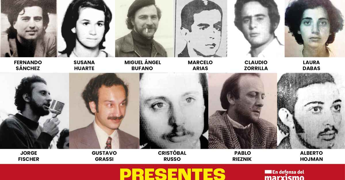 imagen de la nota Compañeros del PO detenidos-desaparecidos por la dictadura