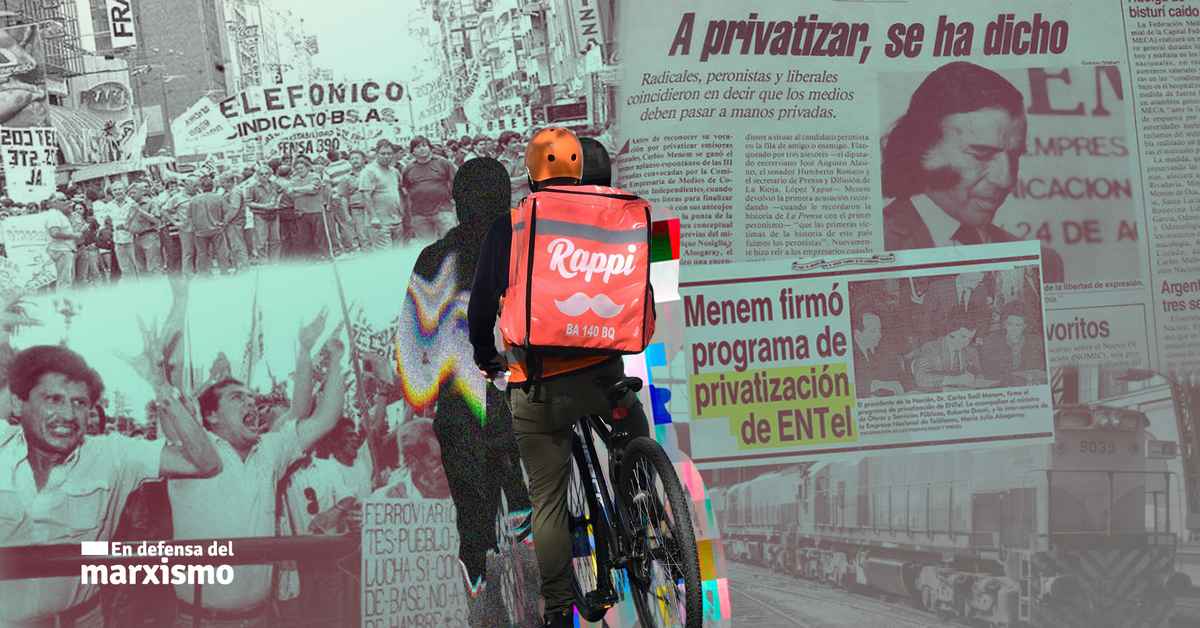imagen de la nota Del avance de la precarización laboral en los ’90 a la uberización en la Argentina (I Parte)
