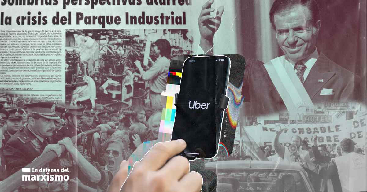 imagen de la nota Del avance de la precarización laboral en los 90′ a la uberización en la Argentina (parte II)