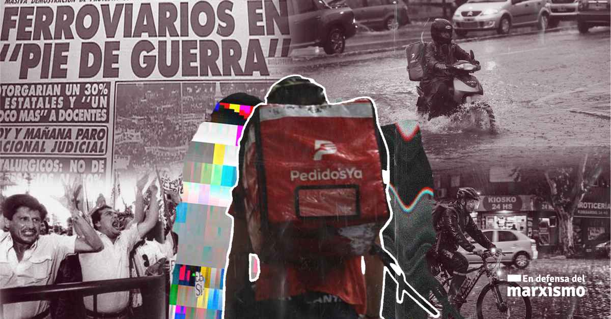 imagen de la nota Del avance de la precarización laboral en los 90′ a la uberización en la Argentina (Parte III)